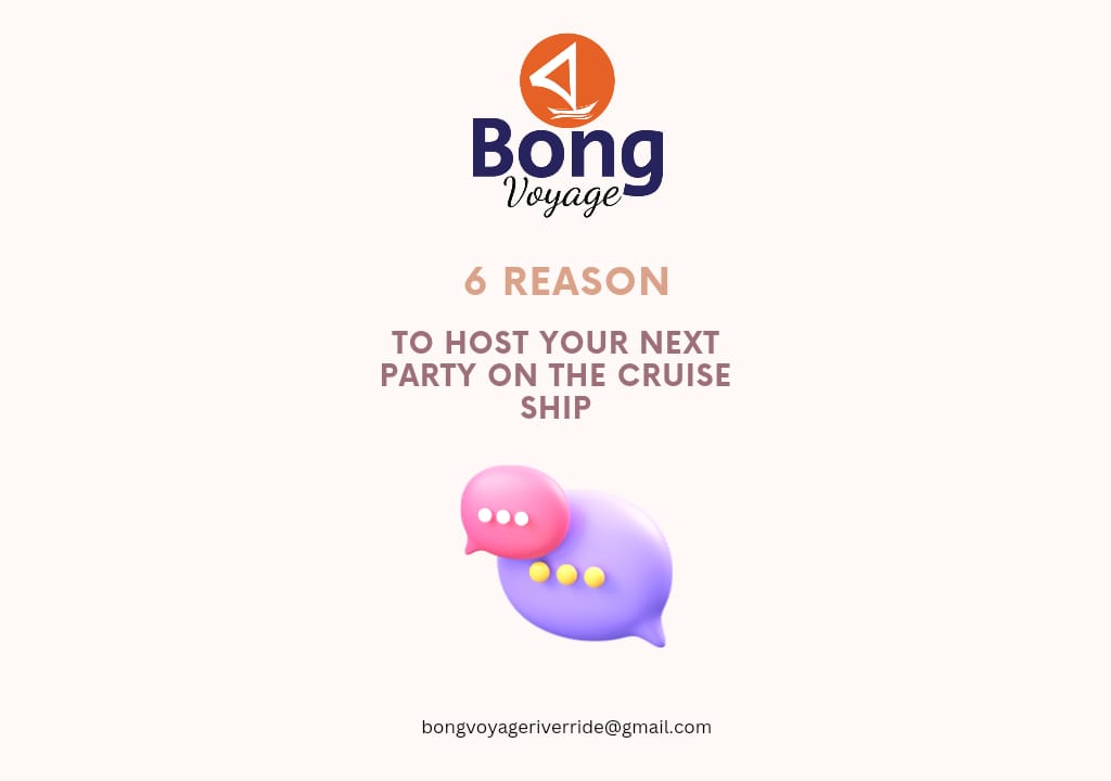 6 Reasons To Host Your Next Party on Bong Voyage
